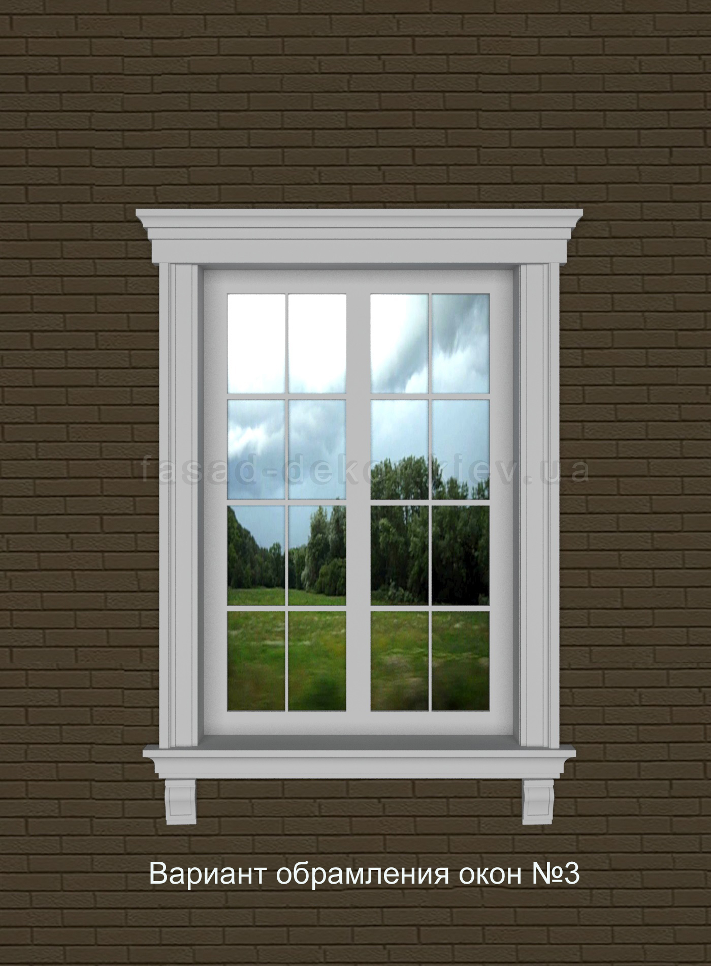 Оконное обрамление К 3